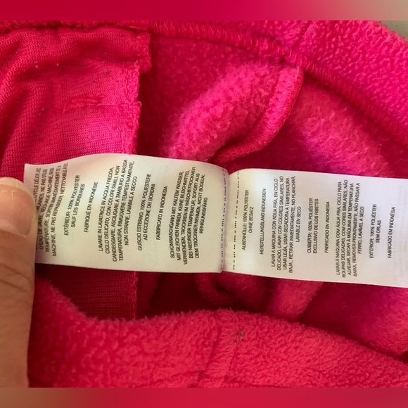 COLUMBIA Girls Hot Pink Zip Fleece Jacket Size XS (6/6X) Full Zip up - Picture 9 of 12